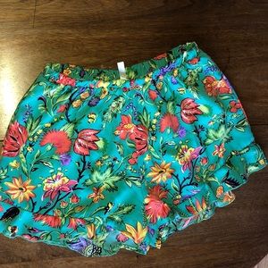 Tropical Patterned shorts